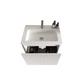 Etna 24" Striped Soft Bathroom Vanity
