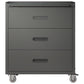 Heavy-Duty Metal Storage Cabinet with Wheels