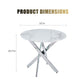 Modern Round Table For Dining Room - view 3