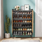 29.6 Inches Rustic Brown Shoe Cabinet