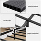 King Bed Frame with Headboard