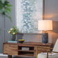 D16.9''xH28'' Ellis Glass Table Lamp