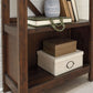 Baldridge - Large Bookcase - Rustic Brown