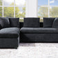 L-Shaped Chenille Sectional Sofa