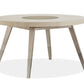 Lenox - Round Dining Table - Warm Silver