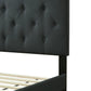 Twin Sized Tufted Bed in a Box with USB Charging