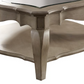Chelmsford Clear Glass & Antique Coffee Table