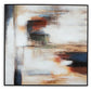 Pigeonford - Wall Art - White / Teal / Gold