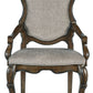 Maylee - Dining Upholstered Arm Chair (Set of 2) - Dark Brown