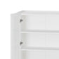 Abbey 32" Tempered Glass Bookcase Cabinet