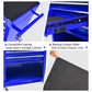 4 Drawers Multifunctional Tool Cart with Wheels - Blue