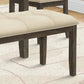 44" Rectangular Upholstered Bench