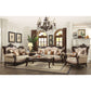 Shalisa - Sofa With 7 Pillows (Same Lv01585) - Fabric & Walnut