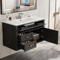 36'' Wall Mounted Bathroom Vanity