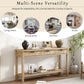 U_Style 58.3'' Fir Veneer Entryway Table