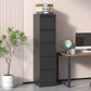 5 Drawer Metal Vertical File Cabinet with Lock