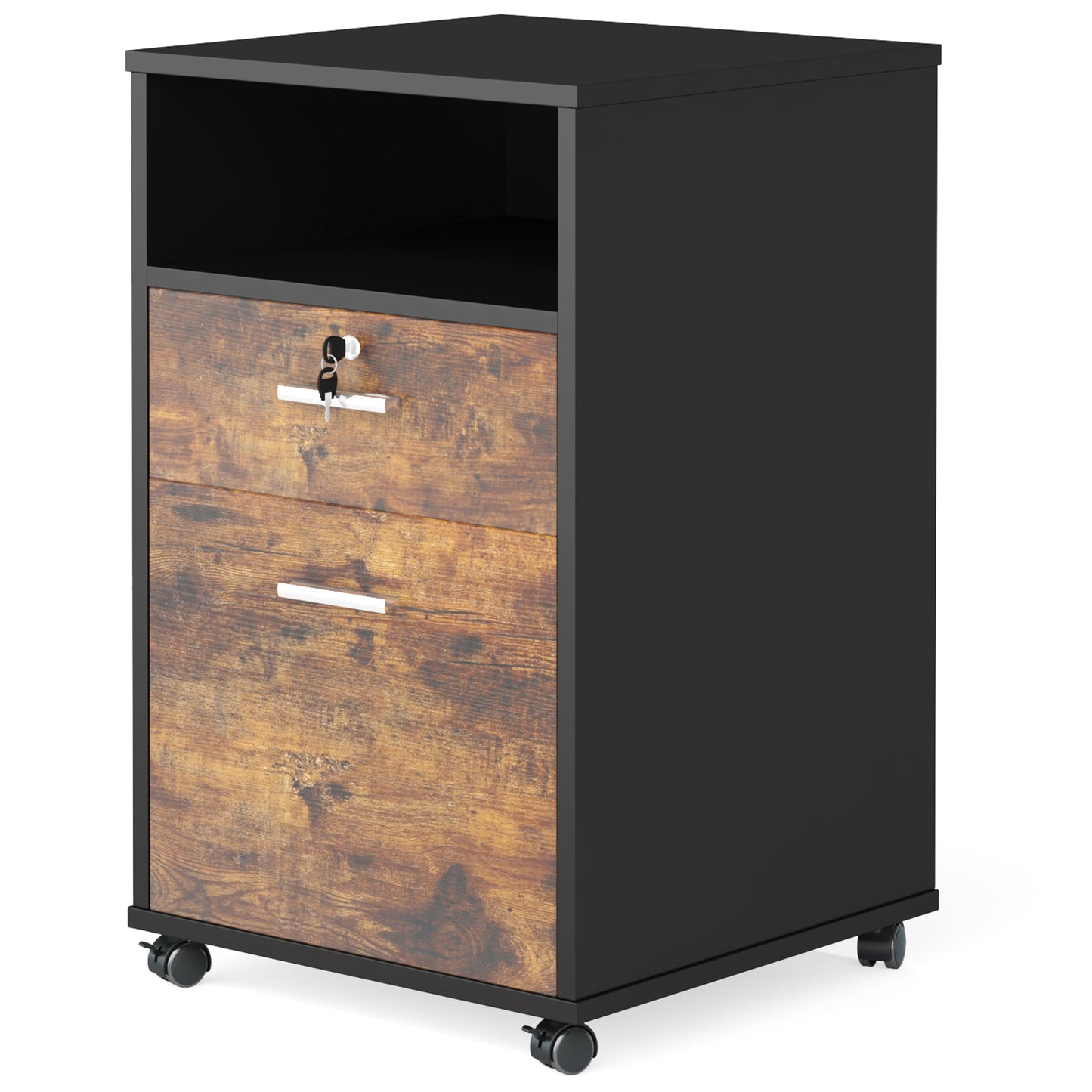 Mobile File Cabinet with Lock