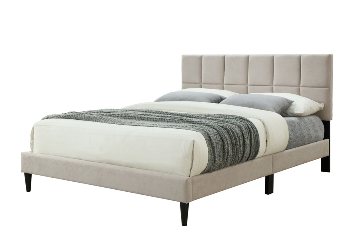 Twin Sized Squares Bed in a Box with USB