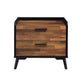 Jiranty - Accent Table - Walnut & Black