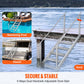 Adjustable Height Dock Ladder - 500 lbs Capacity