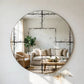 Round Wall-Mounted Mirror