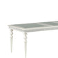 Maverick Platinum Finish Dining Table