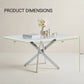 Modern Rectangular Table For Dining Room - view 5
