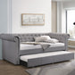 Justice Smoke Sofa Bed