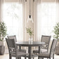Wrenning - Dining Room Table Set (Set of 5) - Gray