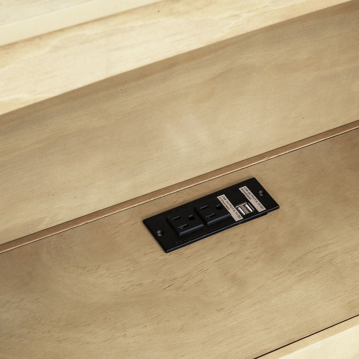 Daybed With 2 Storage Drawers, Storage Cabinets, USB Ports - view 3