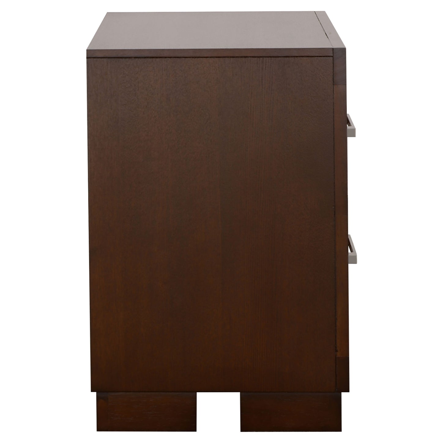 Polk Cappuccino 2-Drawer Nightstand