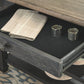 Tyler Creek - Rectangular Dining Room Counter Table - Black / Gray