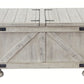 Carynhurst - Cocktail Table with Storage - Whitewash