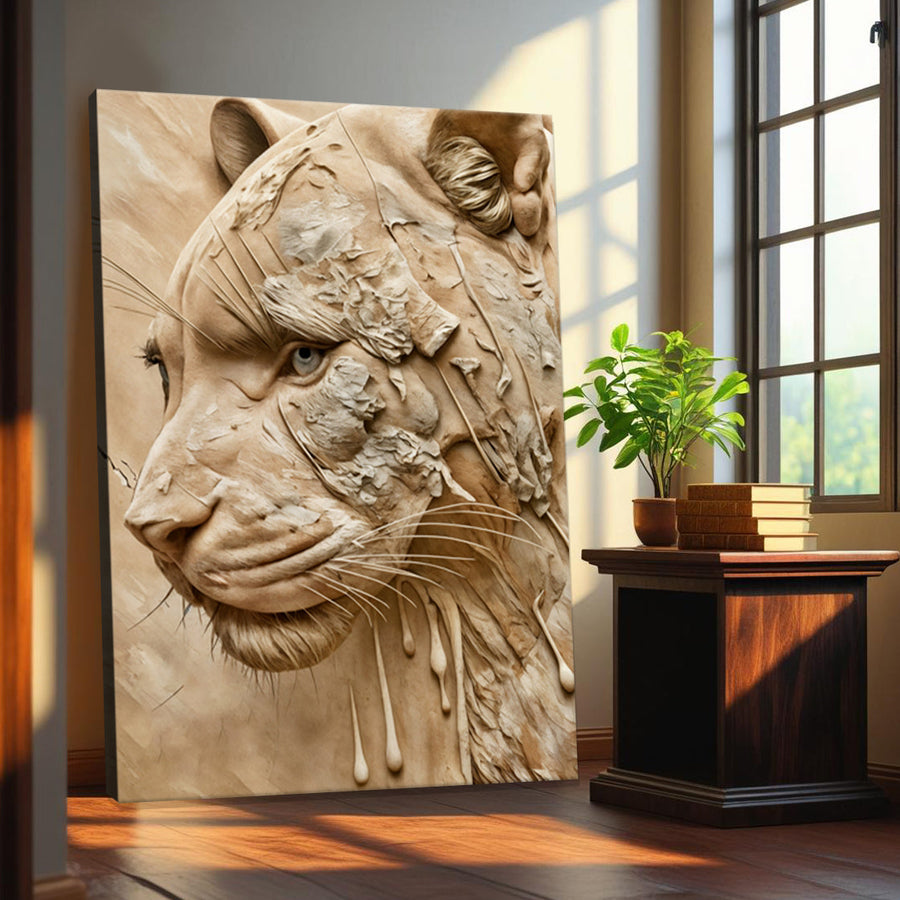 Earthen Predator Wall Art