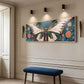 Abstract Vintage Butterfly Wall Art