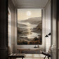 Misty Shores Coastal Impasto Wall Art