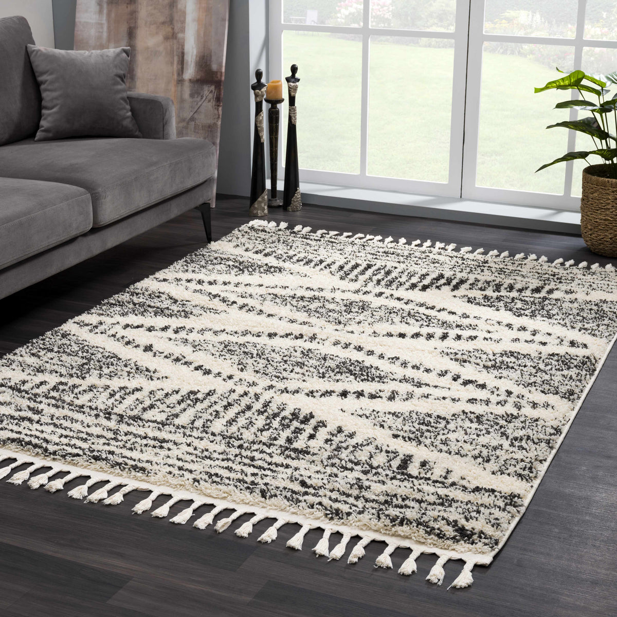 Fishhook Berber Shag Rug