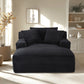 Cloudline - Oversized Chaise Lounge, Modern Comfy Couch With Full Foam Cushioning, Cozy Sleeper Sofabed - view 6