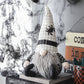 Set of 2 Fabric Sitting Gnome Decorations