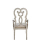 Esteban - Arm Chair (Set of 2) - Ivory Velvet & Antique Champagne