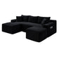 106.3" U-Shaped Cloud Sectional Sofa