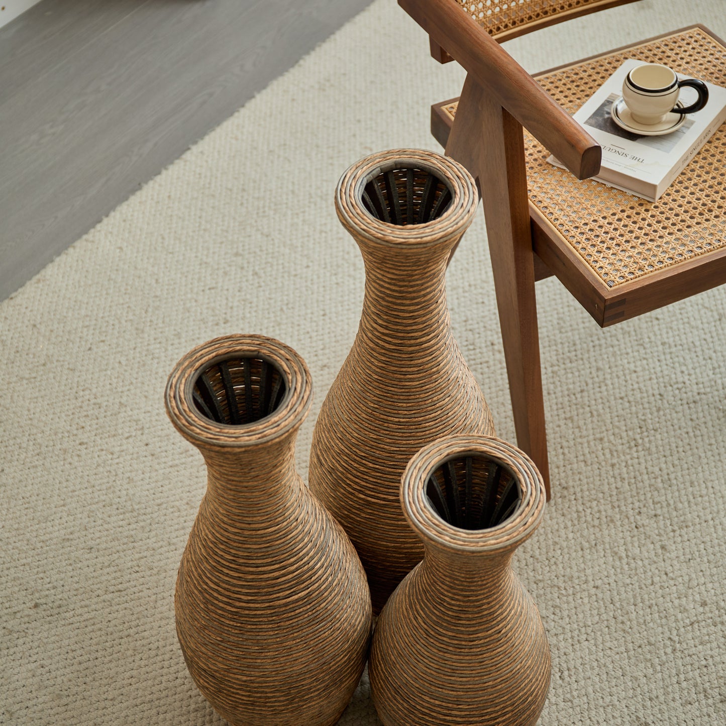 Elegant 3-Piece Vase Set