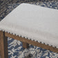Moriville - Upholstered Bench - Beige