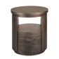 Bosley - Round End Table - Coffee Bean