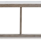 Loyaska - Sofa Table - Brown / Ivory