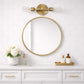 Reverie Double Lights Bathroom Wall Sconce