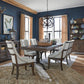Roxbury Manor - Bench With Upholstered Seat and Back - Homestead Brown