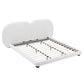 Extra Thick Upholstered Platform Bed Frame