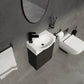 16" Bathroom Vanity Sink Combo for Small Space
