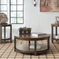 Roybeck - Occasional Table Set (Set of 3) - Light Brown / Bronze